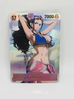 One Piece Goddess Nico Robin #2 Radiant DIY Doujin Kawaii Art Holo Card - Image 1