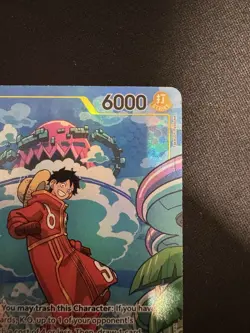 OP07-109 Monkey.D.Luffy : Treasure Rare Alternative Art English One Piece NM - Image 4