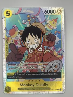 One Piece TCG Monkey D. Luffy OP07-109 SR NM English 500 Years in the Future - Image 1