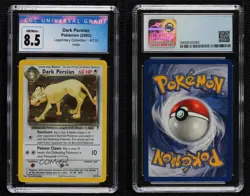 Dark Persian Holo Pokemon Legendary Collection CGC 8.5 2002 - Image 3
