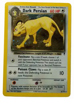Dark Persian - Legendary Collection 6/110 2002 - WOTC - Pokemon TCG - NM Holo - Image 1