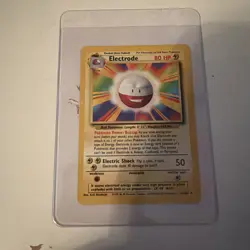 Pokemon Base Set Electrode 21/102 Rare NM/LP Condition See Pictures! - Image 1