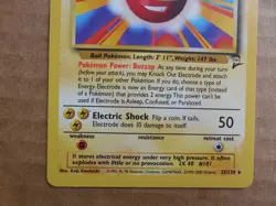 Electrode 21/102 Rare Non-Holo Base 2 Set Pokemon Card NM/LP - Image 3