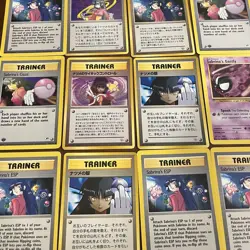 Lot of 14 Vintage Sabrina Pokemon Cards - Including Banned Card Sabrina’s Gaze - Image 1