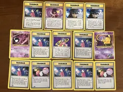 Lot of 14 Vintage Sabrina Pokemon Cards - Including Banned Card Sabrina’s Gaze - Image 2
