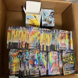 Lot of 1800 Pokemon Trading Cards (Fake) - 18 Packs of 100pcs VM Cards - Image 2