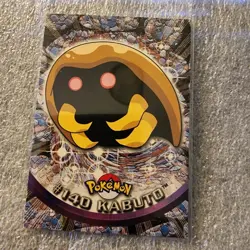 TOPPS 2000 POKEMON TV ANIMATION EDITION SERIES 2 KABUTO #140 SHINY TRADING CARD - Image 1