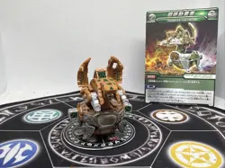 Bakugan Subterra Gran Panzer MG & Card Japan import BakuTech Rare - Image 1