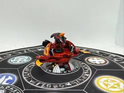 Bakugan Battle Brawlers Pyrus Orbit Helios Hex Spins & Card Painted - Image 1