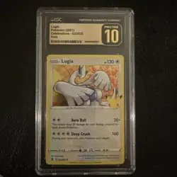 Lugia Celebrations Holo Rare Card 022/025 25th Anniversary CGC Pristine 10 - Image 1