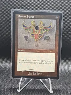 Magic the Gathering Secret Lair Drop Series Foil Arcane Signet Card #589 - Image 1