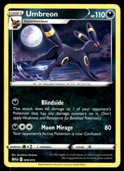Pokemon TCG SWSH: Sword & Shield Promo Cards #SWSH129 Umbreon MP - Image 1