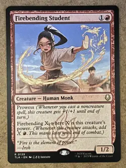 Firebending Student - Avatar: The Last Airbender TLA - NM MTG - Image 1