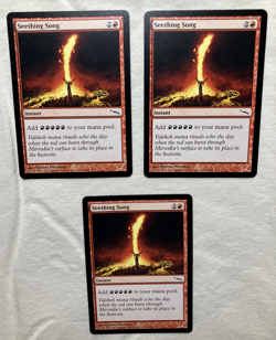 MTG Seething Song x1 - Mirrodin - Image 1