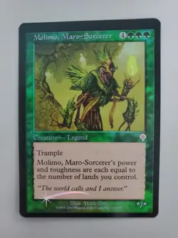 MTG Molimo, Maro-Sorcerer Invasion Foil Rare - Image 1