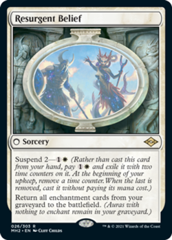 Resurgent Belief - Modern Horizons 2 #026/303 MTG Magic The Gathering - Image 1