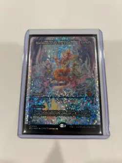 Harmonized Crescendo (394)(Showcase)(Fractured Foil) - Lorwyn Eclipsed - Image 1