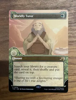 Worldly Tutor (Showcase) - MTG: Avatar the Last Airbender - #0314 - NM - Image 1