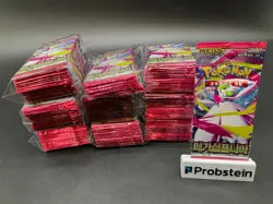 Lot of (170) Pokemon Korean M1S Mega Symphonia Booster Packs Sealed - Image 1
