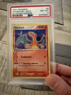 2007 POKEMON CHARIZARD - HOLO EX POWER KEEPERS 6/108. NM PSA - Image 1
