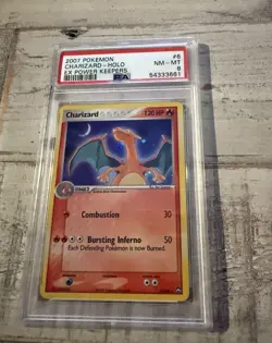 2007 POKEMON CHARIZARD - HOLO EX POWER KEEPERS 6/108. NM PSA - Image 2