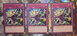 YuGiOh! | PLAYSET 3x Dimensional Prison | MAGO-EN158 Rares 1st Ed. | NM - Image 1