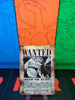 Marshall D. Teach (SP Alt Art) OP09-093 SR Emperors in the New World - ONE PIECE - Image 1