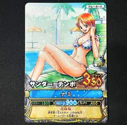 One Piece One Py Berry Match IC Nami Bikini Card Swimsuit Holo C013 - Image 1