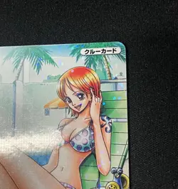 One Piece One Py Berry Match IC Nami Bikini Card Swimsuit Holo C013 - Image 2