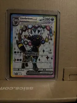 Pokemon TCG Umbreon EX 176 Black Star Promo Holo Card Near Mint Condition - Image 2