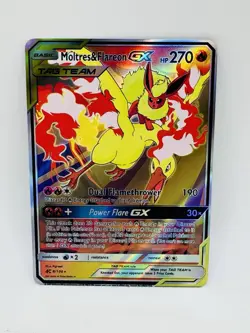 Pokemon Flareon Eeveelutions Special DIY Doujin Kawaii Art Card - Image 1