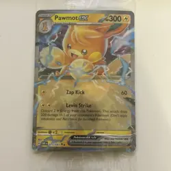 Pawmot ex - 073/197 - Pokemon Obsidian Flames SEALED Promo Ultra Rare Card NM - Image 1
