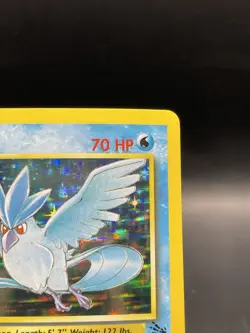 Articuno Pokemon Card 1st Edition Holo WOTC 2/62 Fossil (Pack Fresh) - NM - Image 3