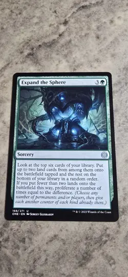 Expand the Sphere Phyrexia: All Will Be One Regular Sorcery Uncommon MTG NM - Image 1