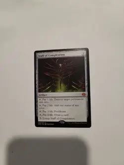 MTG - Staff of Compleation - Tarkir: Dragonstorm - Image 1