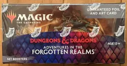 MTG Magic the Gathering D&D FORGOTTEN REALMS SET Booster SEALED NEW - Image 1