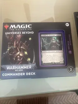 Magic The Gathering: Warhammer 40K Necron Dynasties Commander Deck Sealed/New - Image 1