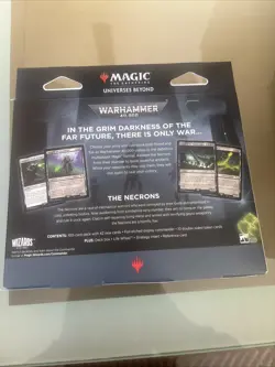 Magic The Gathering: Warhammer 40K Necron Dynasties Commander Deck Sealed/New - Image 2
