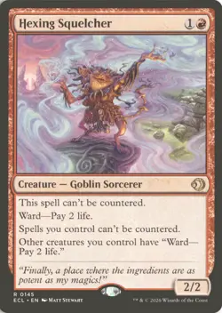 MTG Hexing Squelcher (0145) *Non-Foil* Base Rare Lorwyn Eclipsed MT/NM Free Ship - Image 1