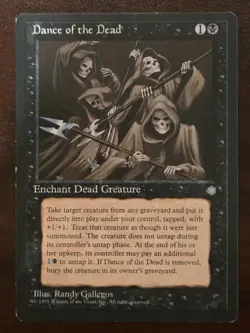 Dance of the Dead - Ice Age ~LP~ Magic the Gathering MTG - Image 1