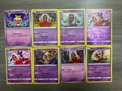 Jynx Smoochum Pokemon Card Collection Lot Of 8 With Reverse Holo - Image 1
