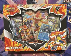 Pokemon Infernape V Collection Box New Factory Sealed Lost Origin Fusion Strike 820650871191 - Image 1