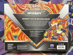 Pokemon Infernape V Collection Box New Factory Sealed Lost Origin Fusion Strike 820650871191 - Image 3