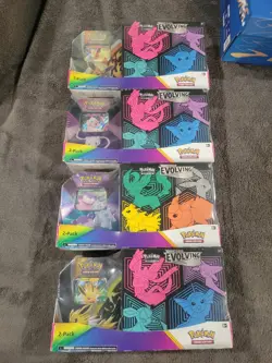 Pokemon TCG Costco Bundle Evolving Skies ETB & Mew V Tin Sealed 2-Pack - Image 3