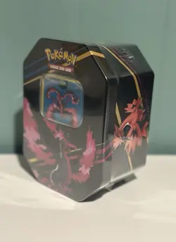 Pokemon TCG: Crown Zenith Galarian Moltres Tin Sealed - Clean - Image 2