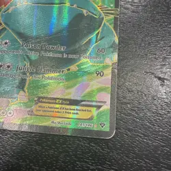 Pokemon - Venusaur EX Full Art 141/146 XY Holo LP (2014) - Image 4