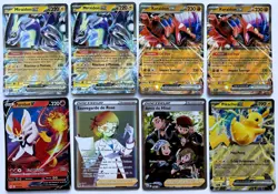 Carte Pokemon LOT Francais Full Art - Pikachu - ex & V Fr - Image 1