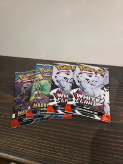 POKEMON TCG BOOSTER PACKS-4 PACK 💎SEALED💎 WHITE FLARE & TWILIGHT MASQUERADE - Image 4