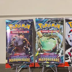 POKEMON TCG BOOSTER PACKS-4 PACK 💎SEALED💎 WHITE FLARE & TWILIGHT MASQUERADE - Image 5