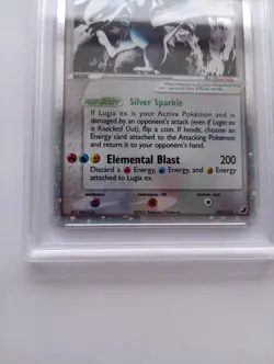 Pokemon 1x - Lugia Ex - Unseen Forces - PSA 6 - Image 4